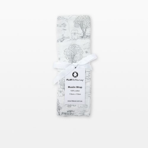 FLATOUTbear Wrap - Toile Grey