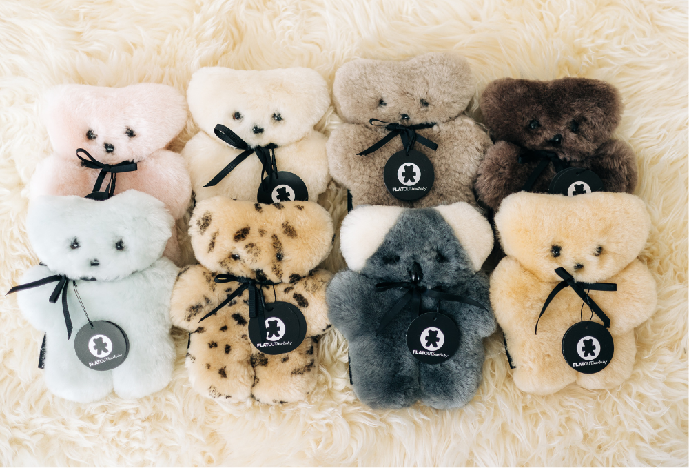 sheepskin flat bears