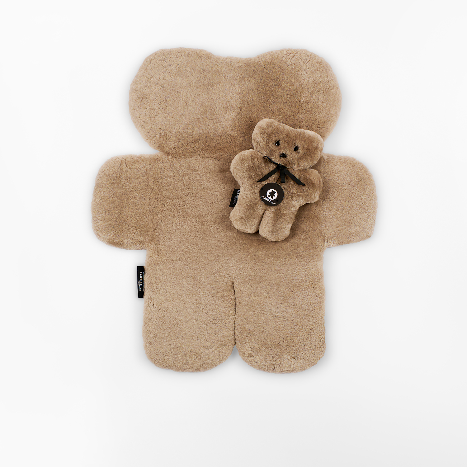 FLATOUTbear Rug Latte