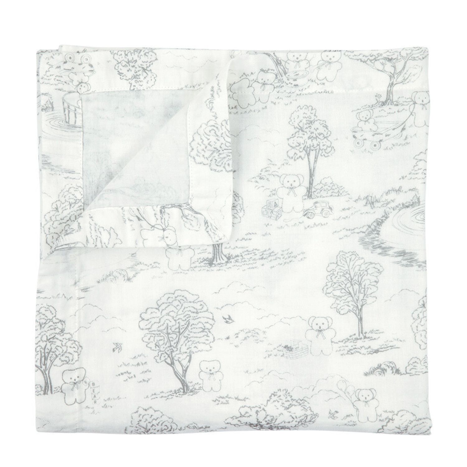 FLATOUTbear Wrap - Toile Grey - Image 2