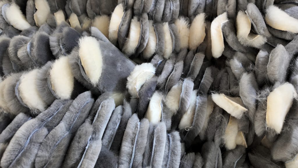 sheepskin flat bear - alternative to jellycat
